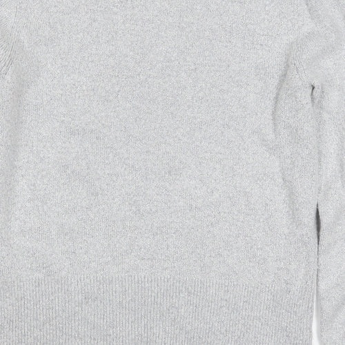 Oasis Womens Grey   Pullover Jumper Size M