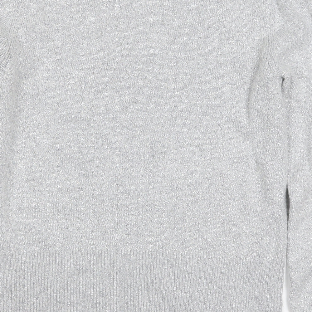 Oasis Womens Grey   Pullover Jumper Size M
