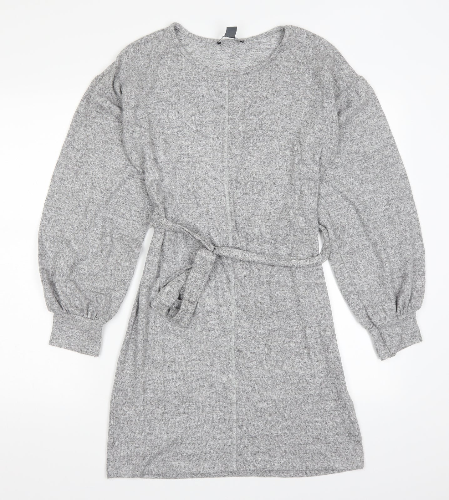 Primark Womens Grey   Jumper Dress  Size 10