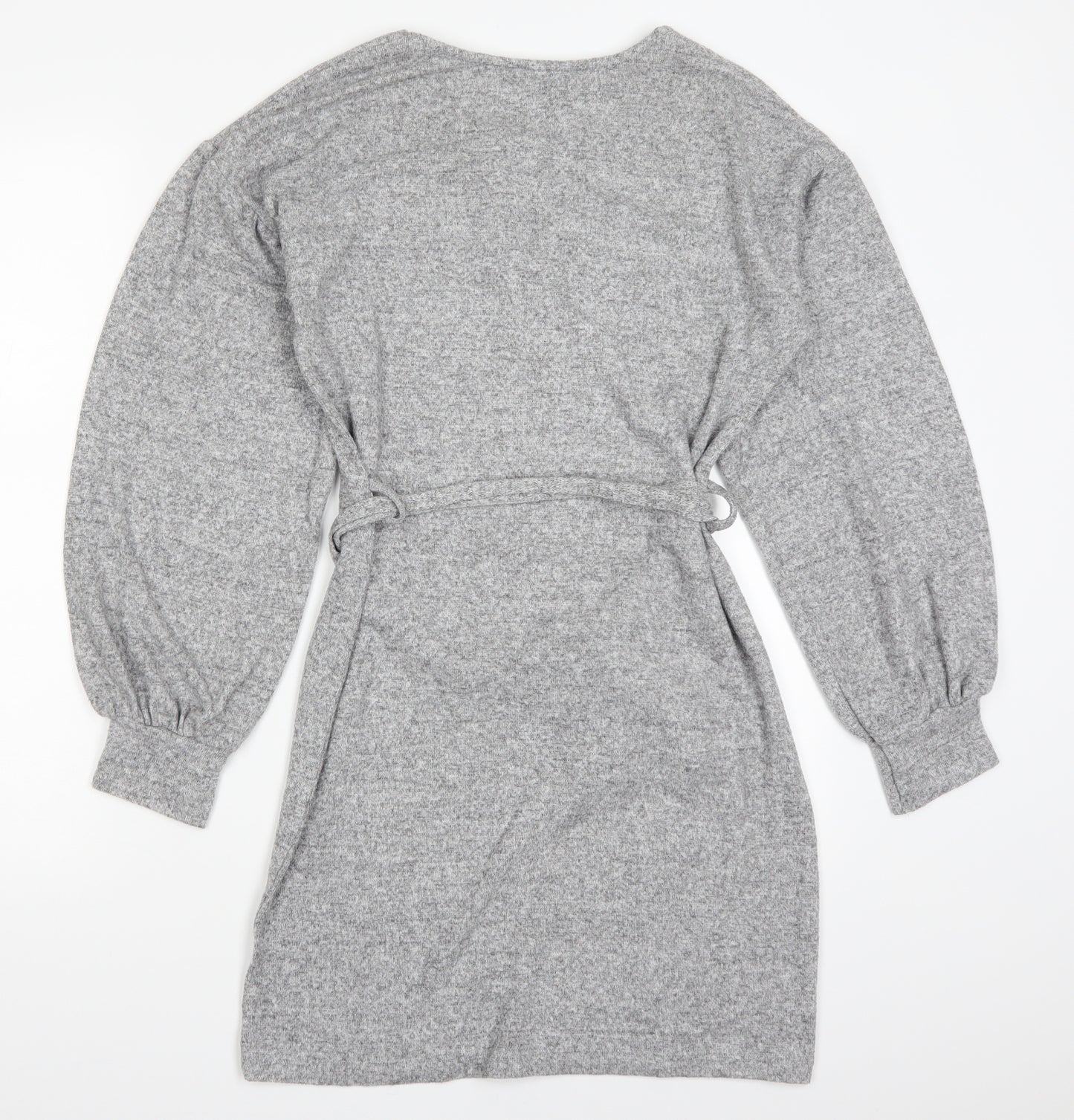 Primark Womens Grey   Jumper Dress  Size 10