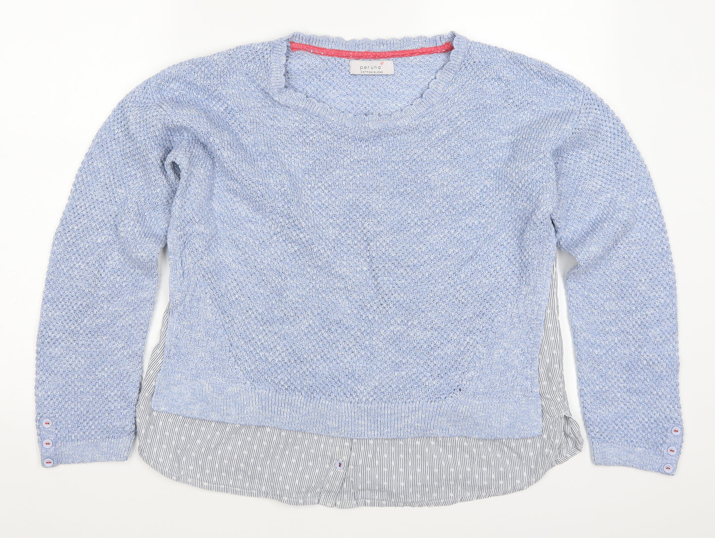 Marks and Spencer Womens Blue   Pullover Jumper Size 16