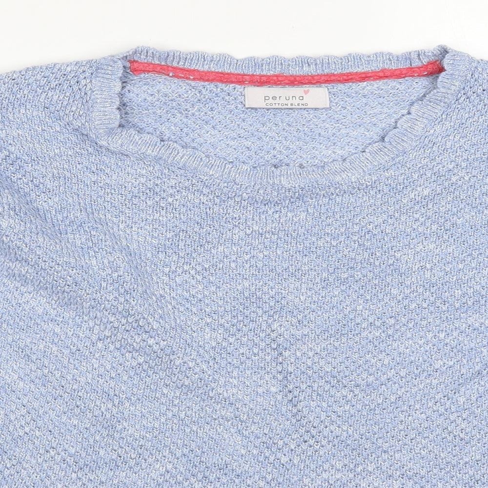 Marks and Spencer Womens Blue   Pullover Jumper Size 16