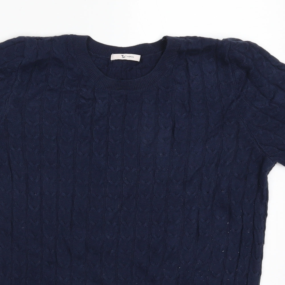 TU Womens Blue   Pullover Jumper Size 12