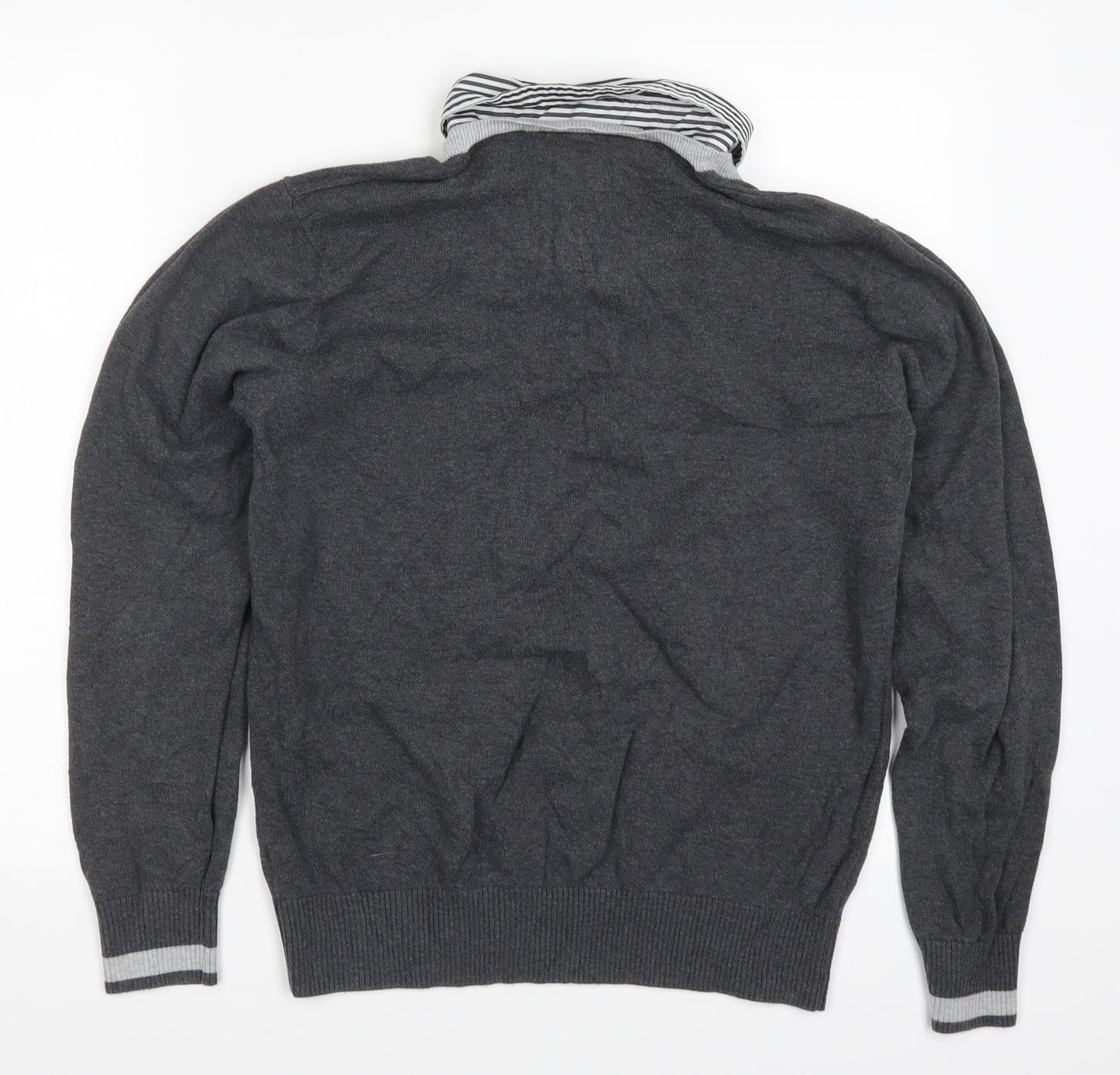 NEXT Mens Grey   Pullover Jumper Size M