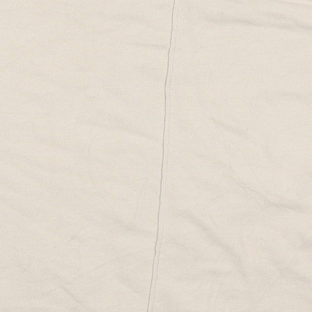 Stefanel Womens Beige   Basic T-Shirt Size S