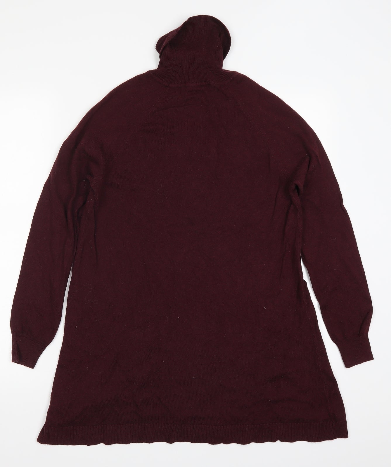 Marks and Spencer Womens Red   Pullover Jumper Size 12  - Burgundy