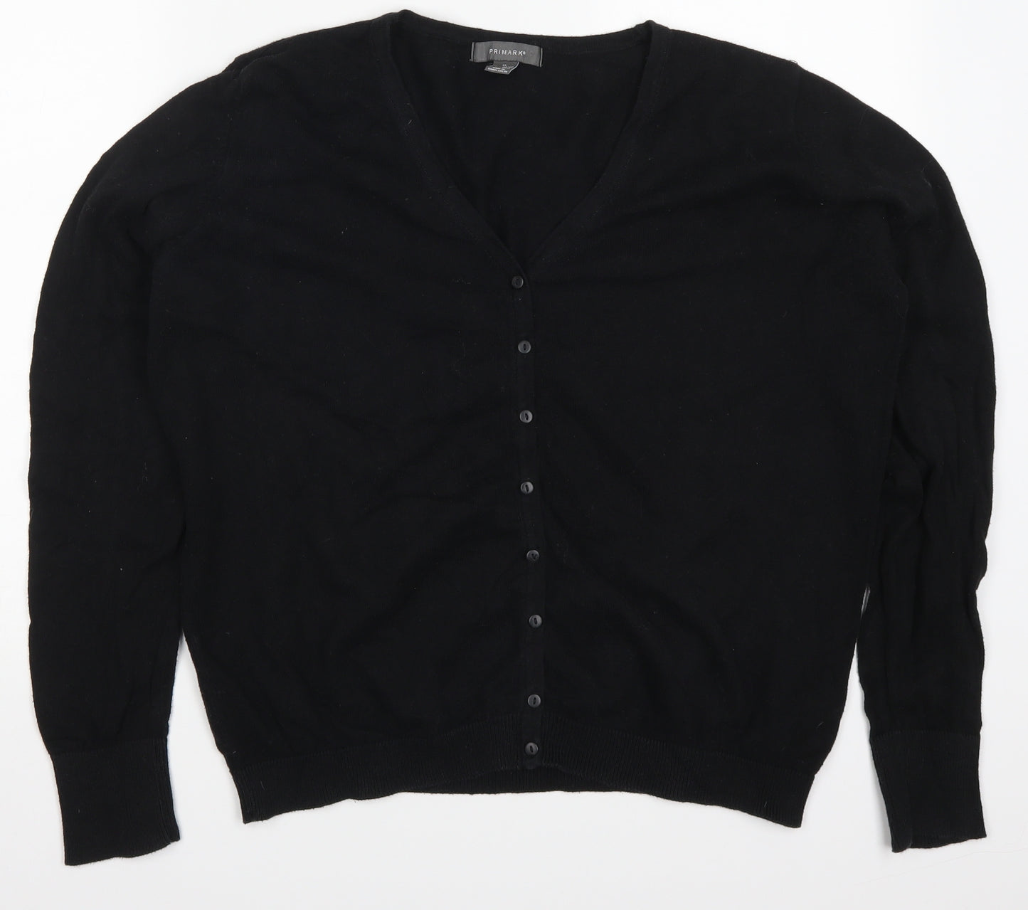 Primark Womens Black   Cardigan Jumper Size 18