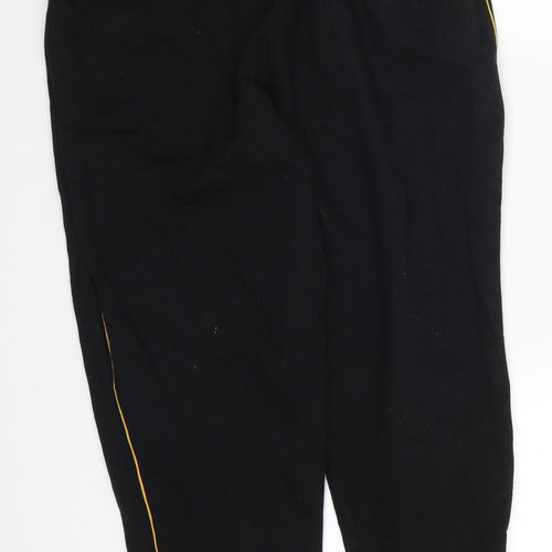 Preworn Womens Black   Sweatpants Trousers Size 30 in L25 in