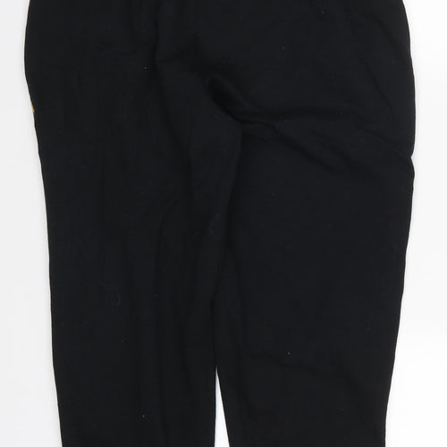 Preworn Womens Black   Sweatpants Trousers Size 30 in L25 in