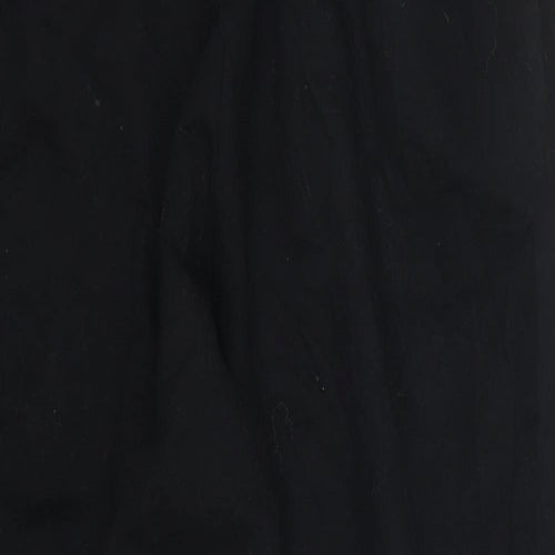 Preworn Womens Black   Sweatpants Trousers Size 30 in L25 in
