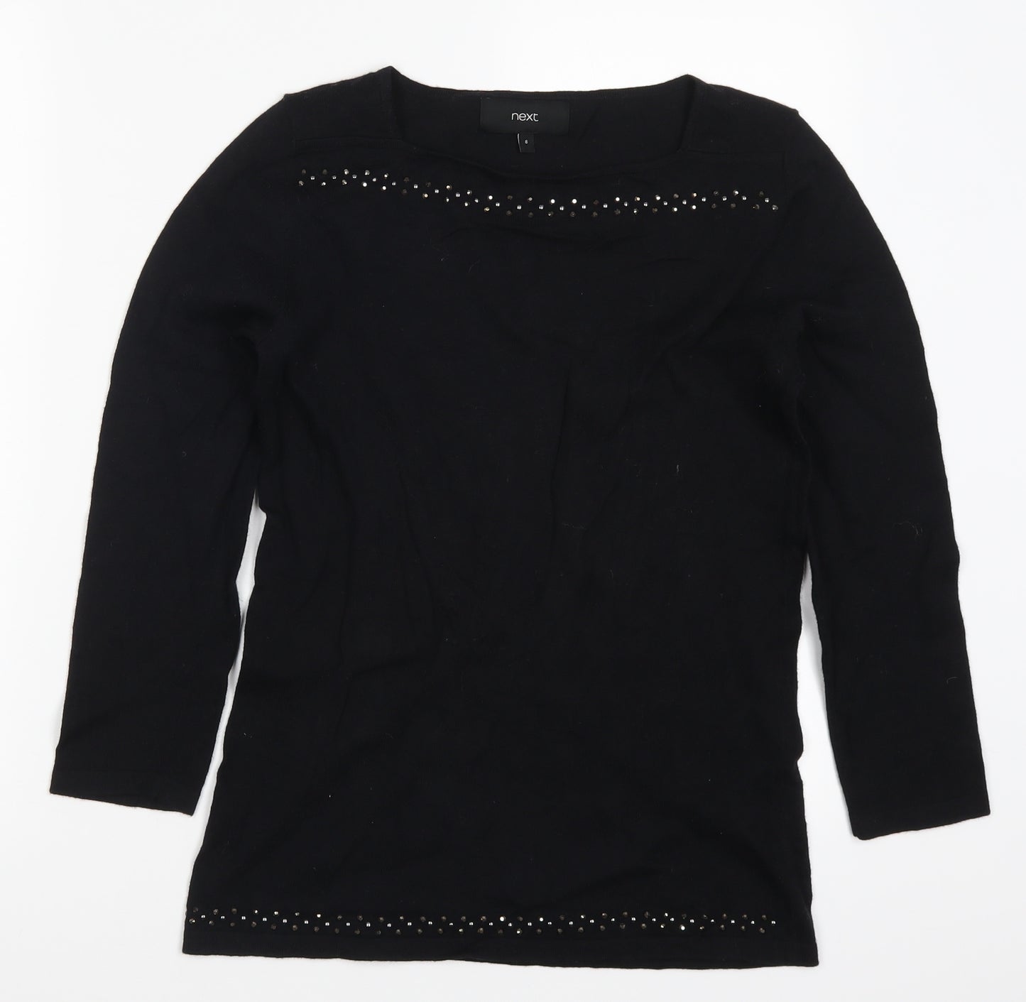 NEXT Womens Black   Pullover Jumper Size 8