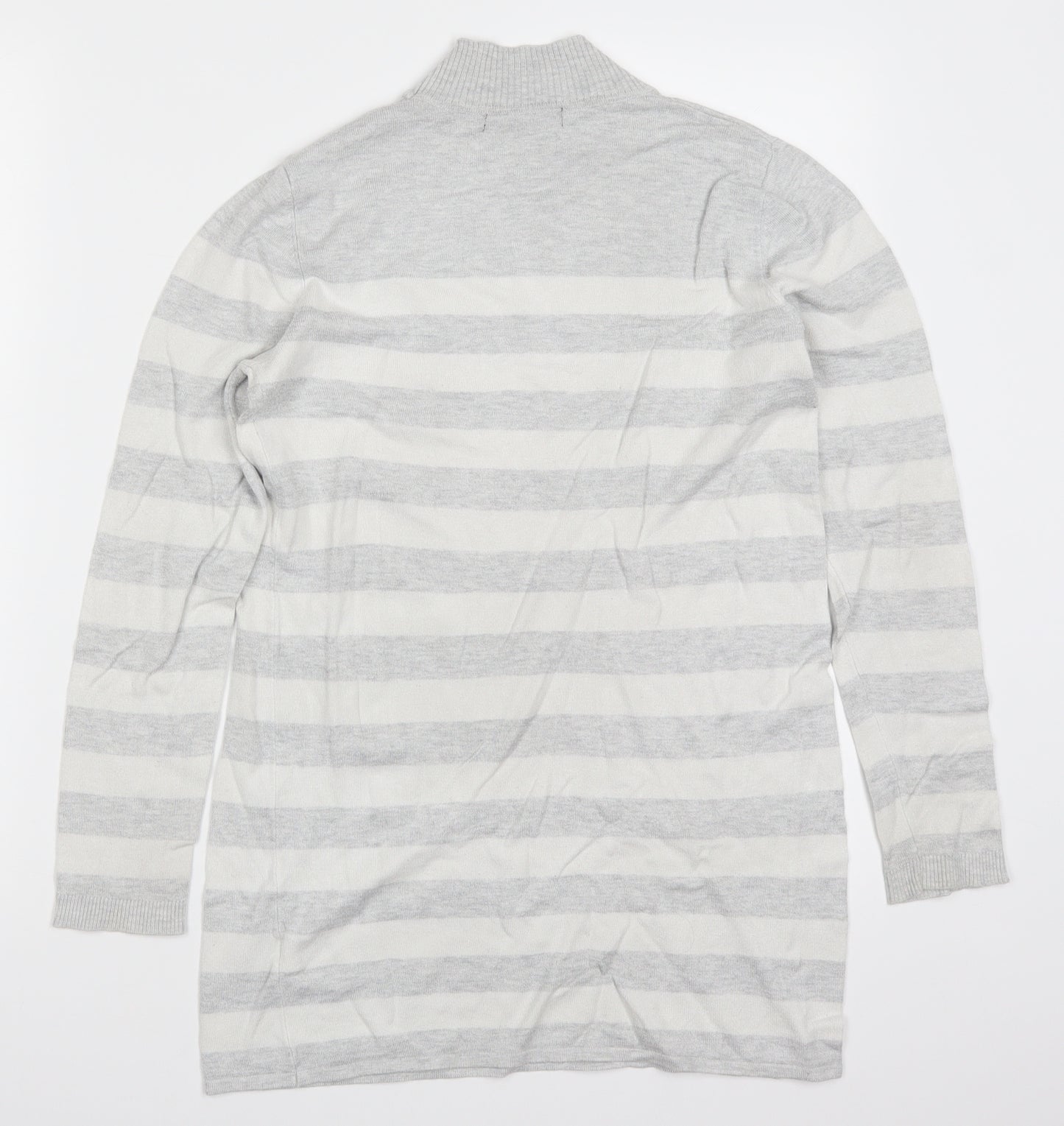 Atmosphere Womens Grey Striped  Pullover Jumper Size 10