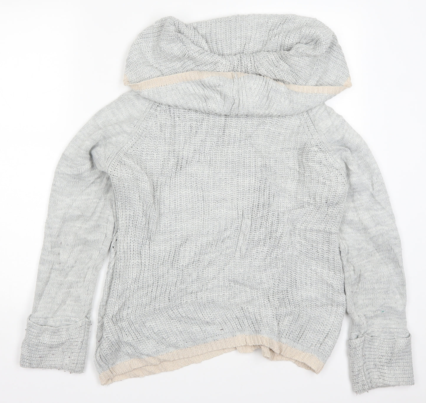 Oasis Womens Grey  Knit Pullover Jumper Size M