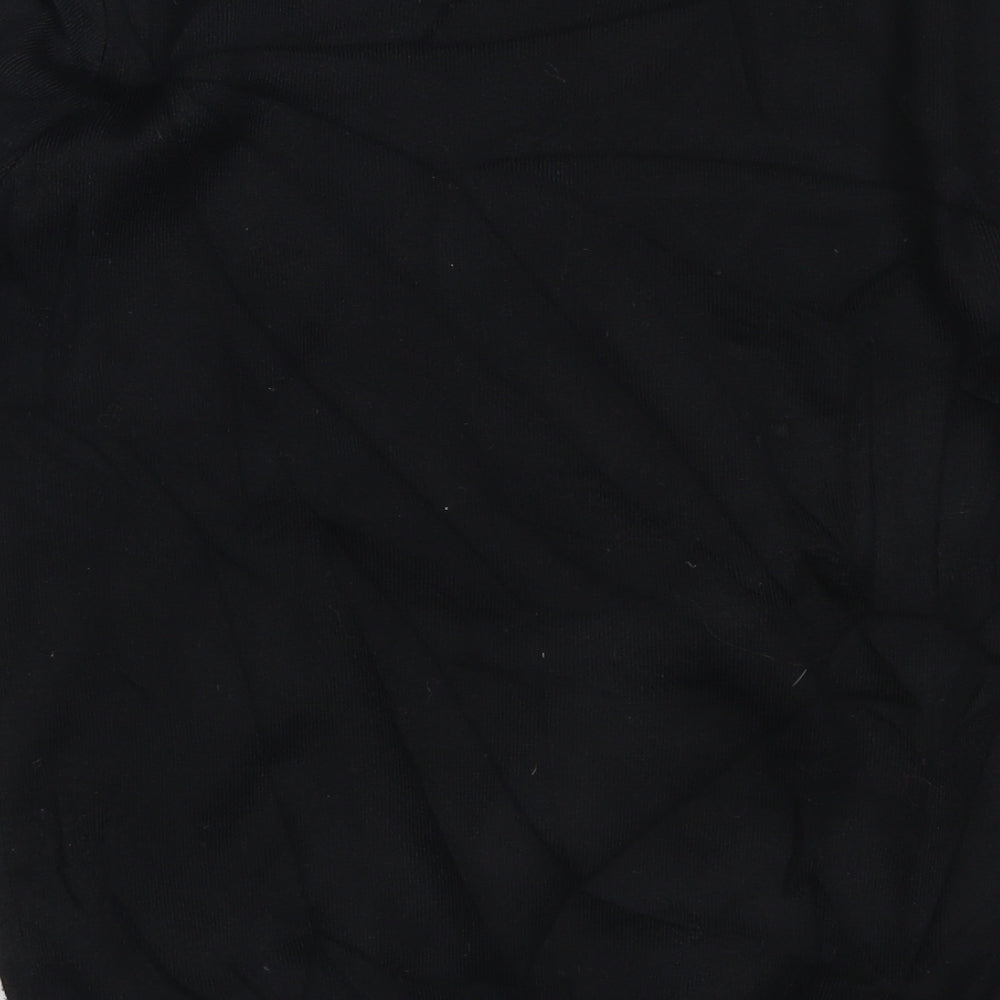 Lamer & Co Mens Black   Pullover Jumper Size S  - Sheer Sleeves