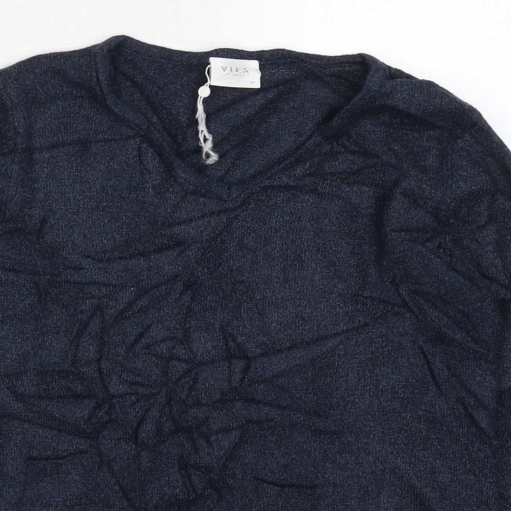 VILA Womens Blue   Pullover Jumper Size XS