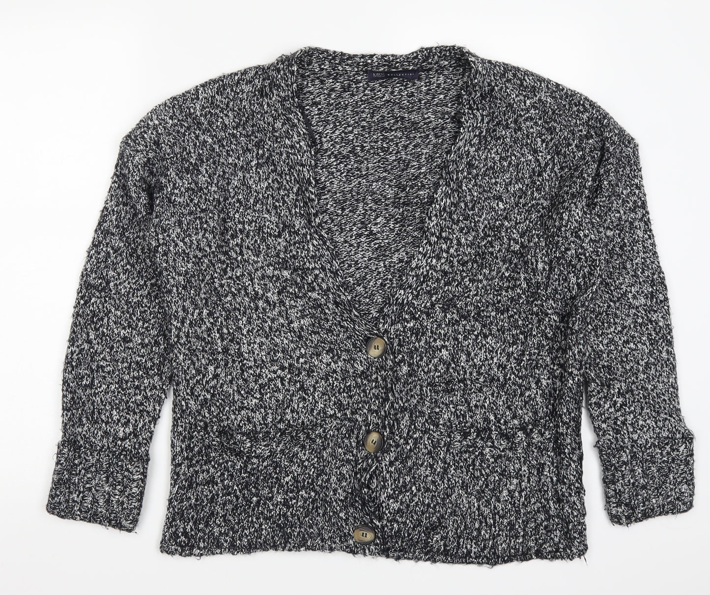 Marks and Spencer Womens Blue   Cardigan Jumper Size M