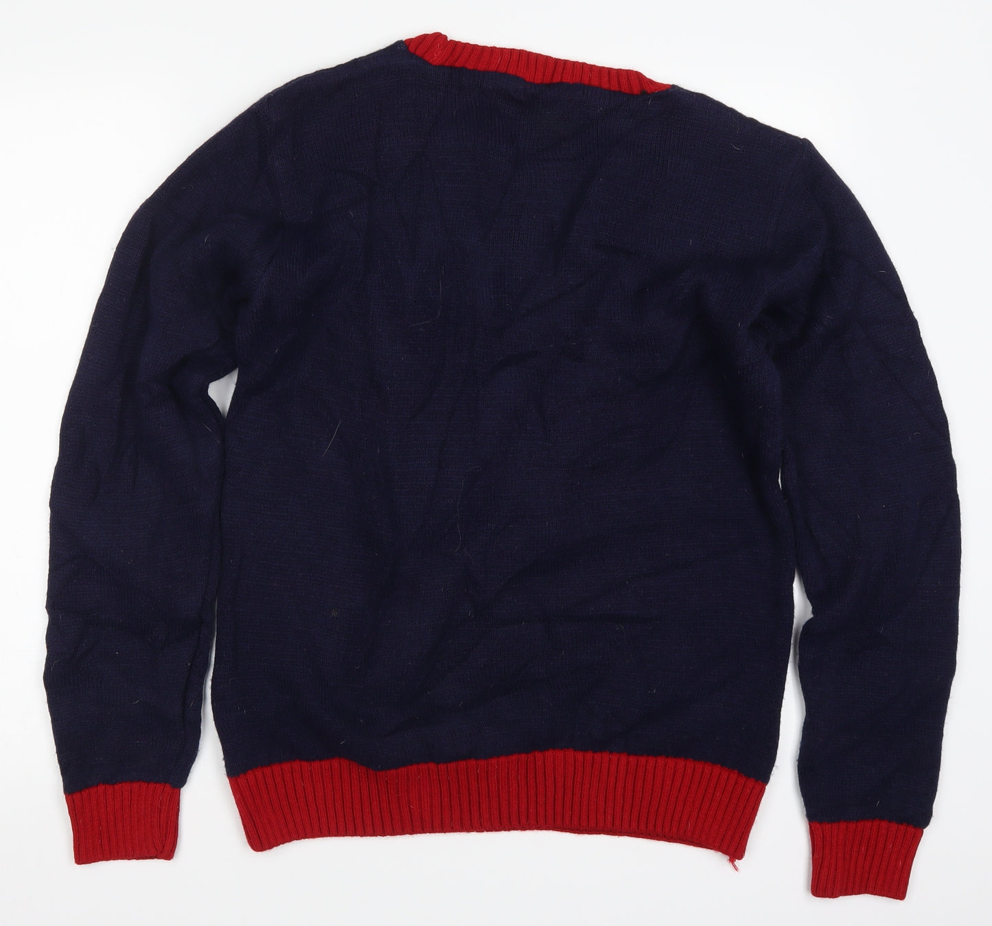 Signiture Mens Blue   Pullover Jumper Size M  - On The Piste
