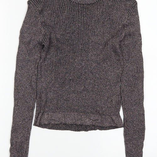 H&M Womens Purple   Pullover Jumper Size M
