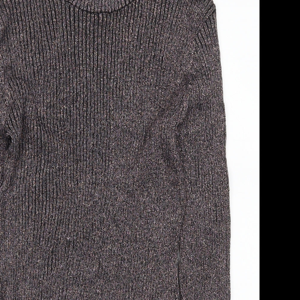 H&M Womens Purple   Pullover Jumper Size M