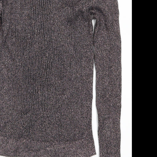 H&M Womens Purple   Pullover Jumper Size M