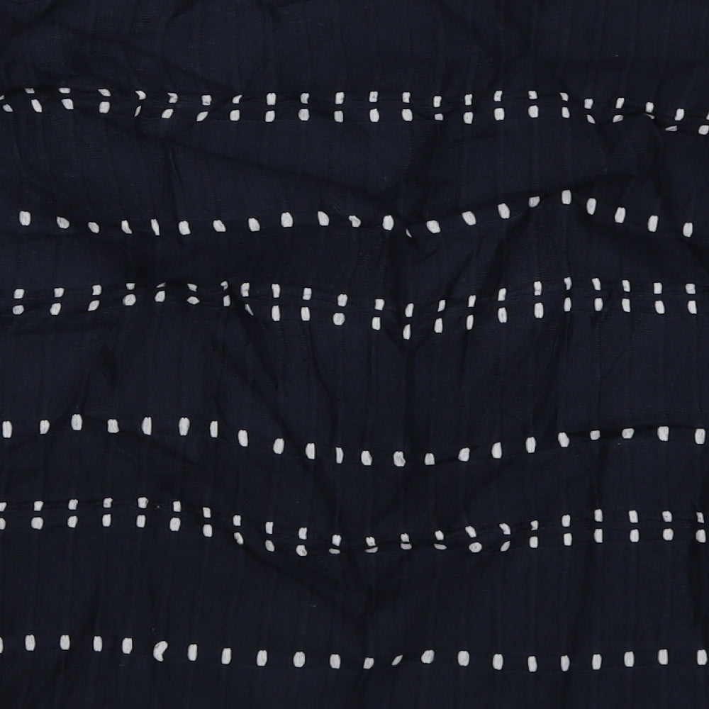 TU Womens Blue Striped  Pullover Jumper Size 18