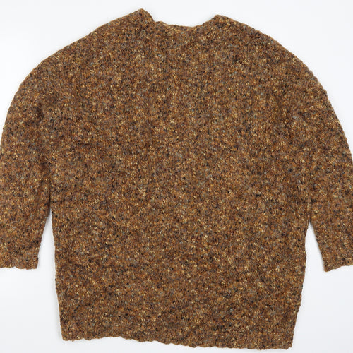 Atmosphere Womens Brown  Knit Cardigan Jumper Size 6