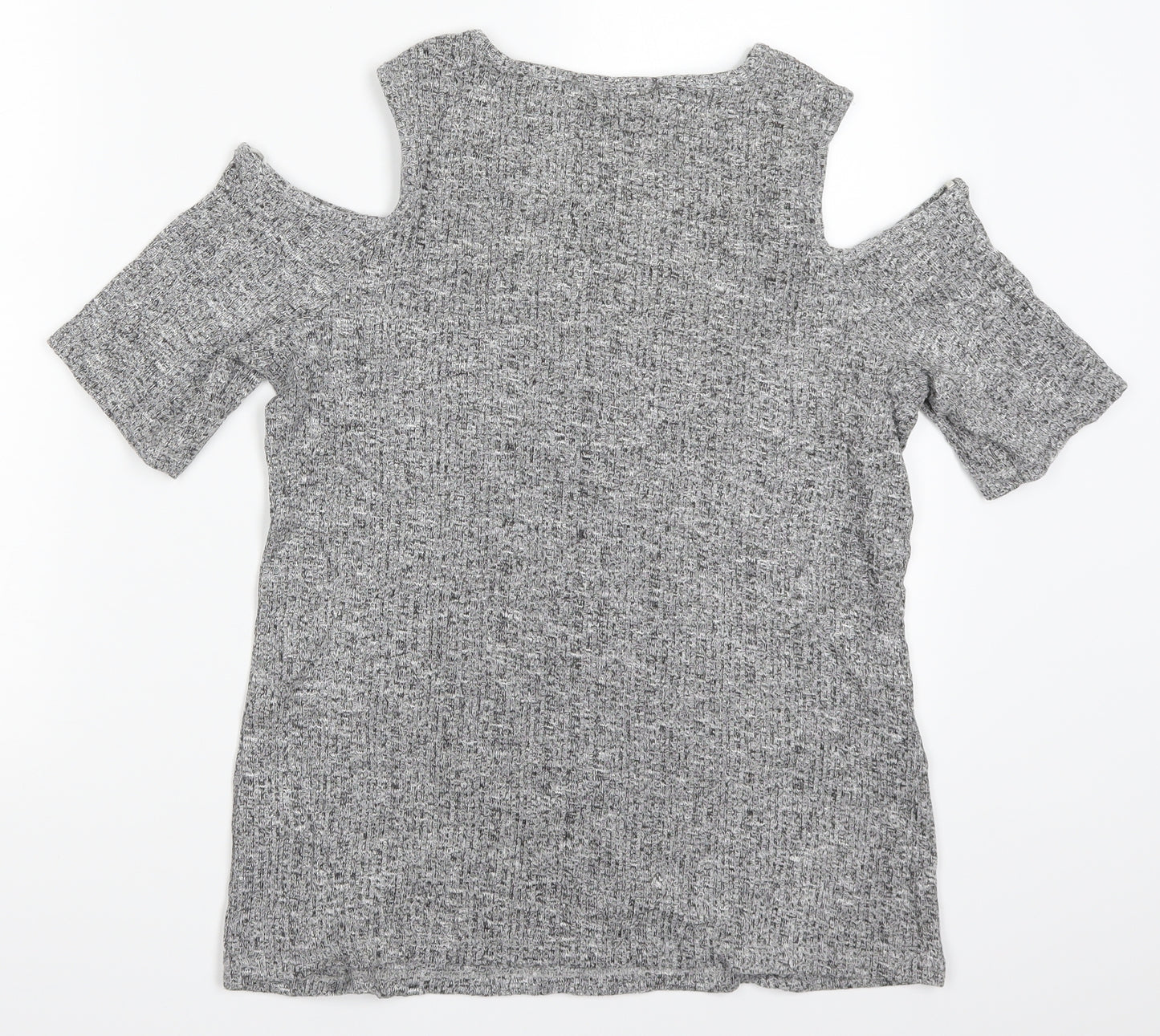 Marks and Spencer Womens Grey   Basic T-Shirt Size 14