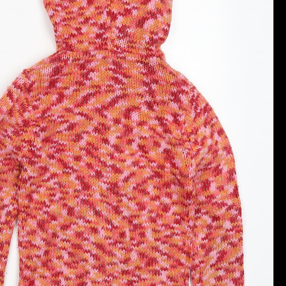 Gap Womens Pink   Full Zip Jumper Size S  - Orange