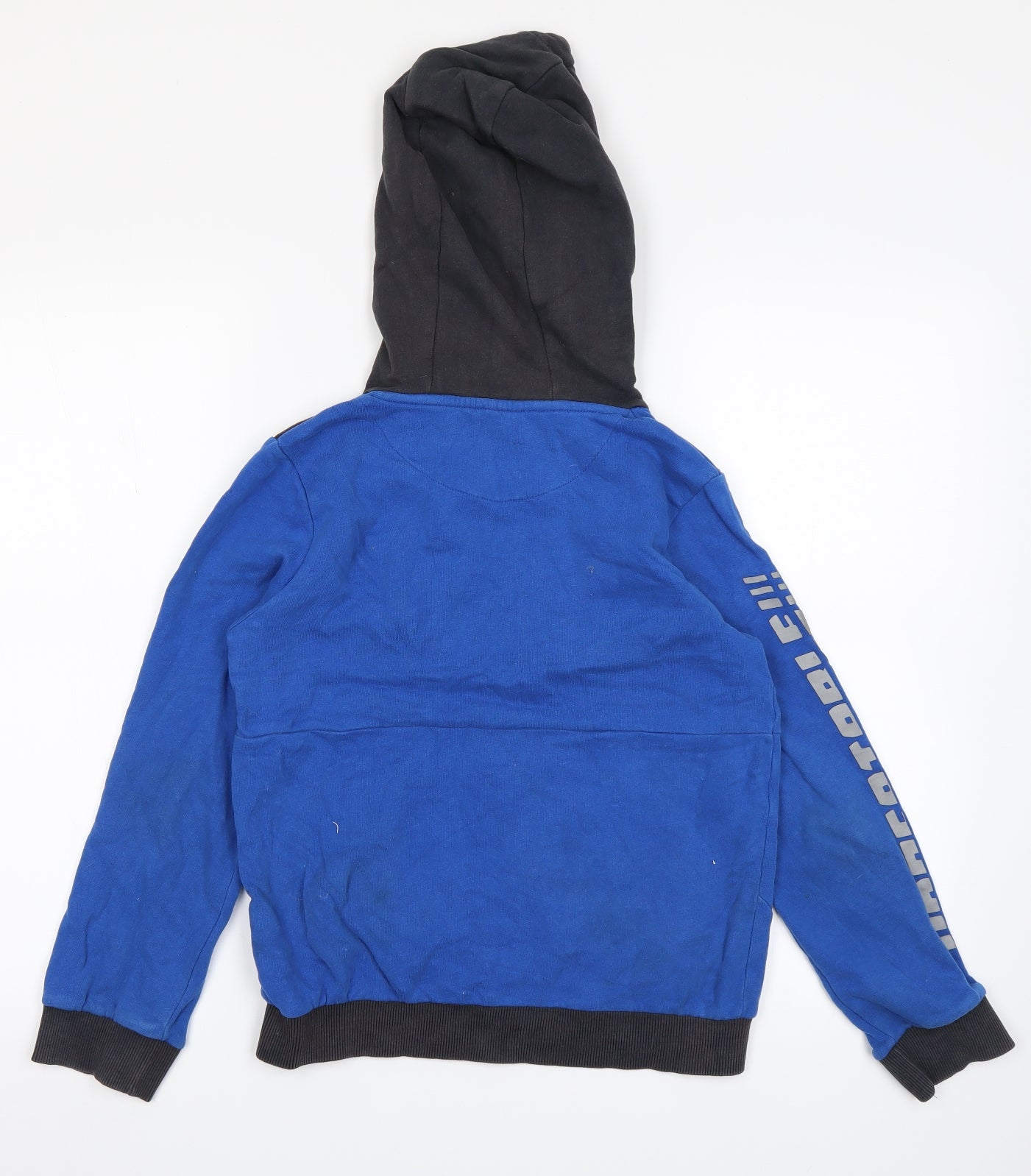 Nutmeg Boys Blue   Pullover Hoodie Size 10-11 Years