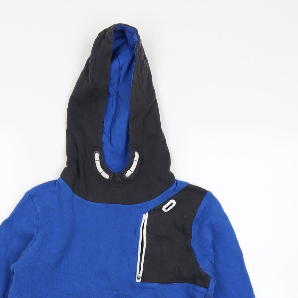 Nutmeg Boys Blue   Pullover Hoodie Size 10-11 Years
