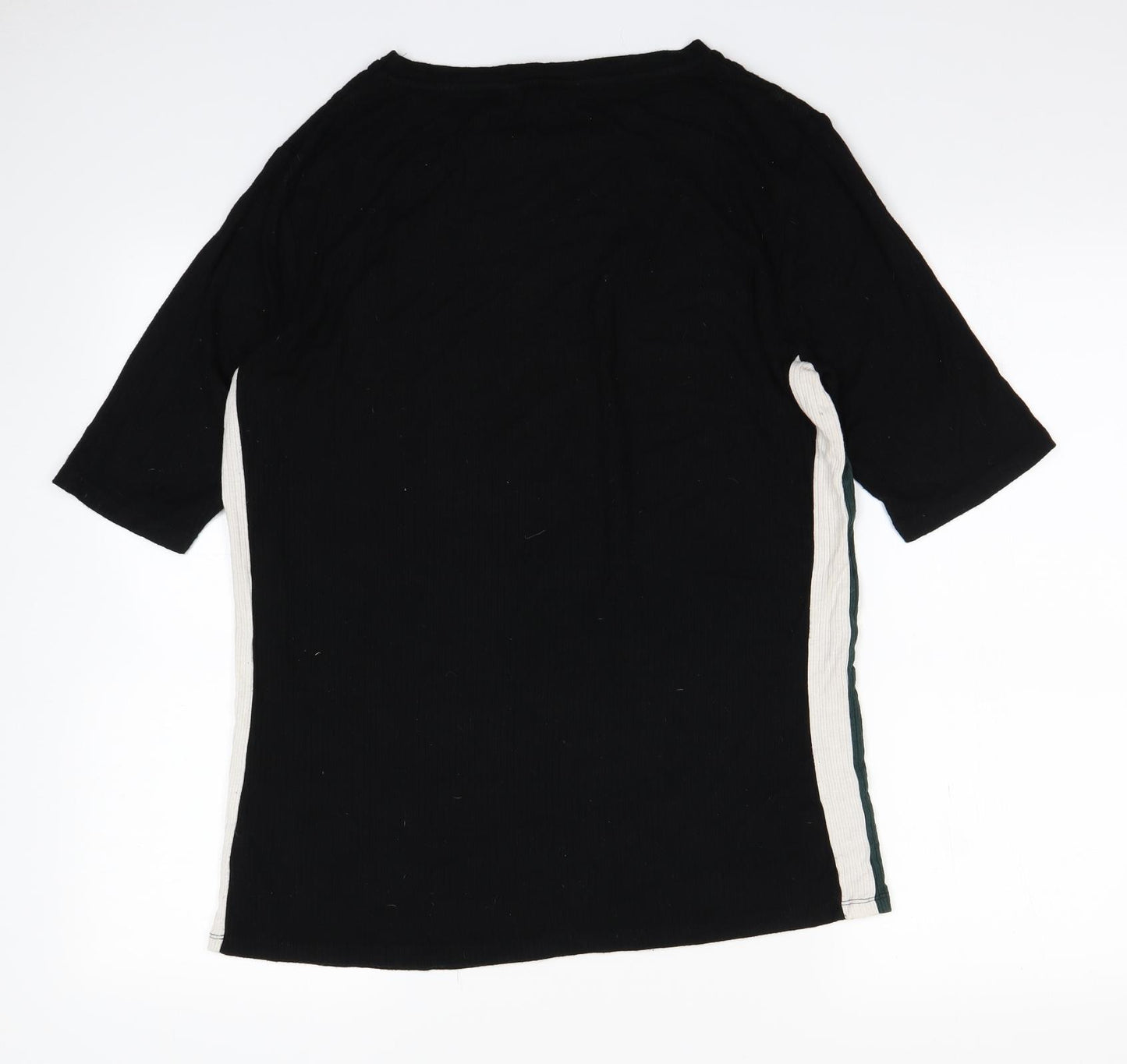 F&F Womens Black   Basic T-Shirt Size 14