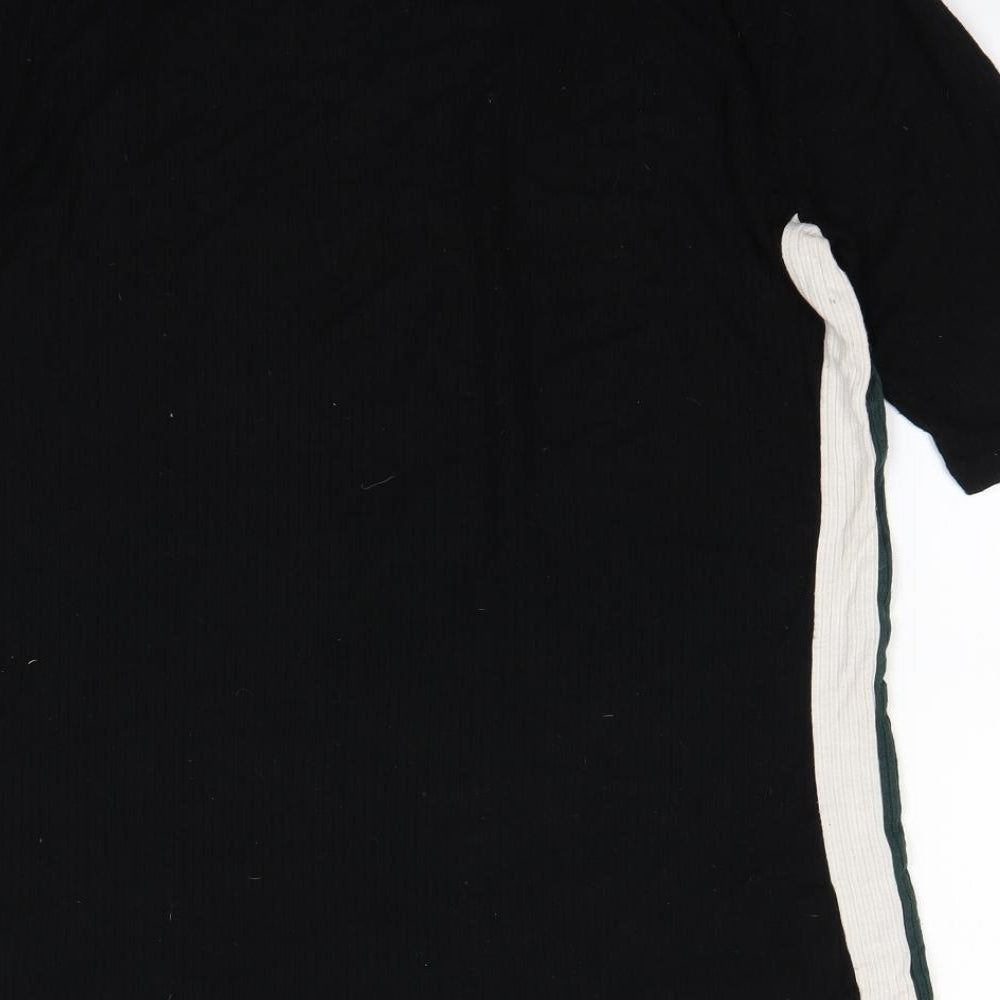 F&F Womens Black   Basic T-Shirt Size 14