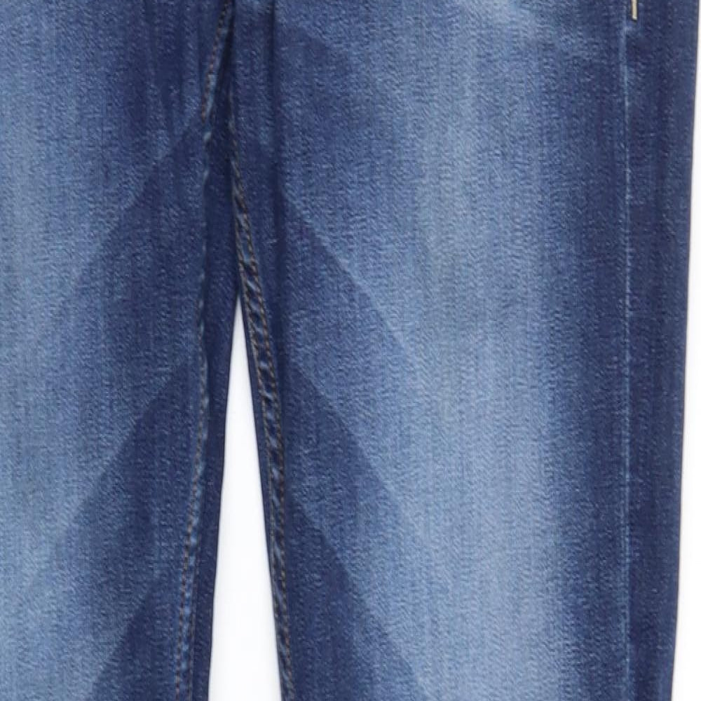 JACK & JONES Mens Blue  Denim Skinny Jeans Size 32 in L34 in