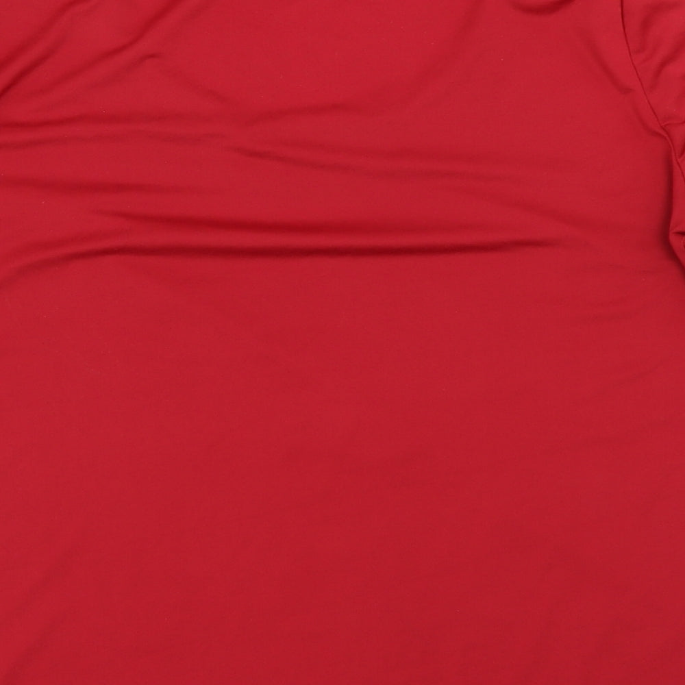 TS Womens Red   Basic T-Shirt Size XS