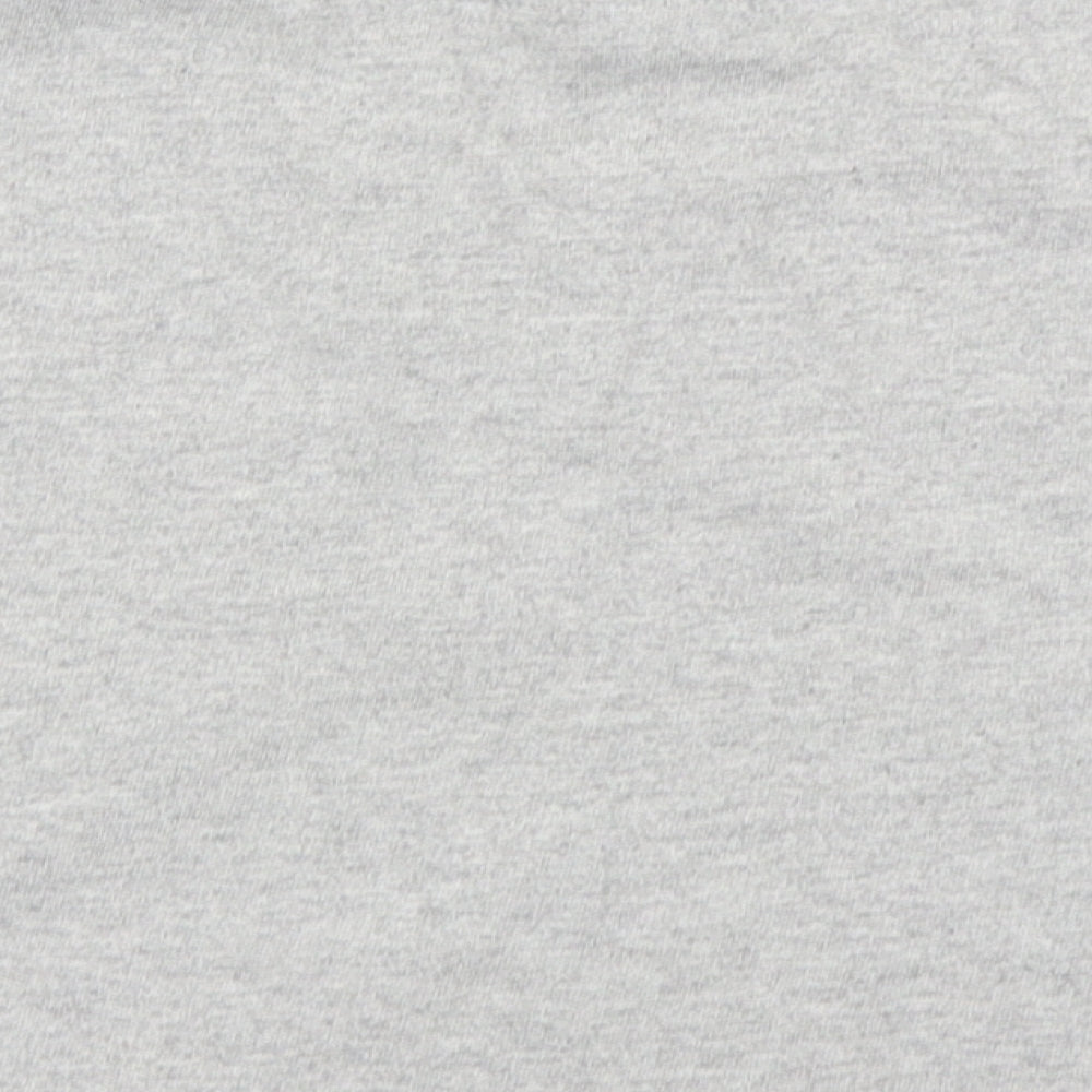 Topshop Womens Grey   Cropped T-Shirt Size 8