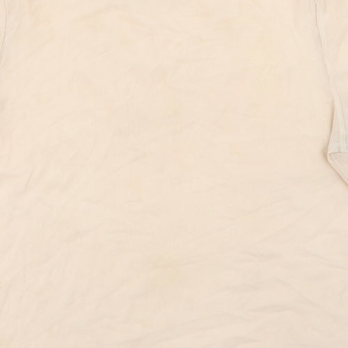 Misspap Womens Pink   Basic T-Shirt Size 10