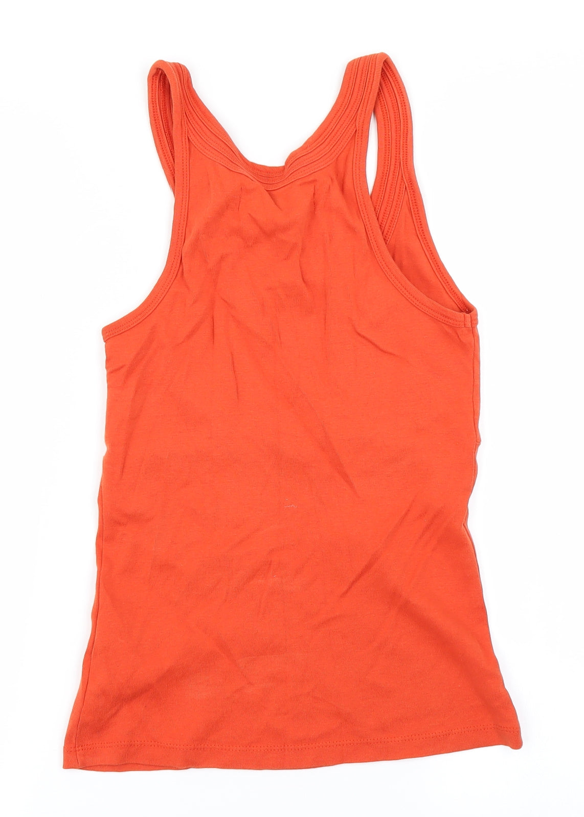 Zara Womens Orange   Basic Tank Size M