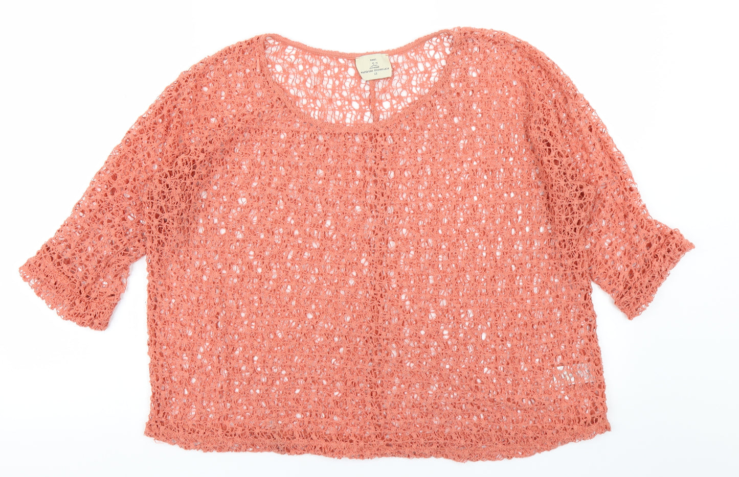 NEXT Womens Orange   Pullover Jumper Size 16