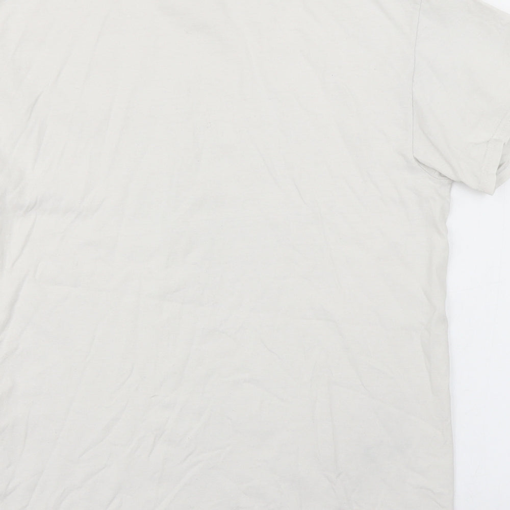 Gildan Mens White    T-Shirt Size S