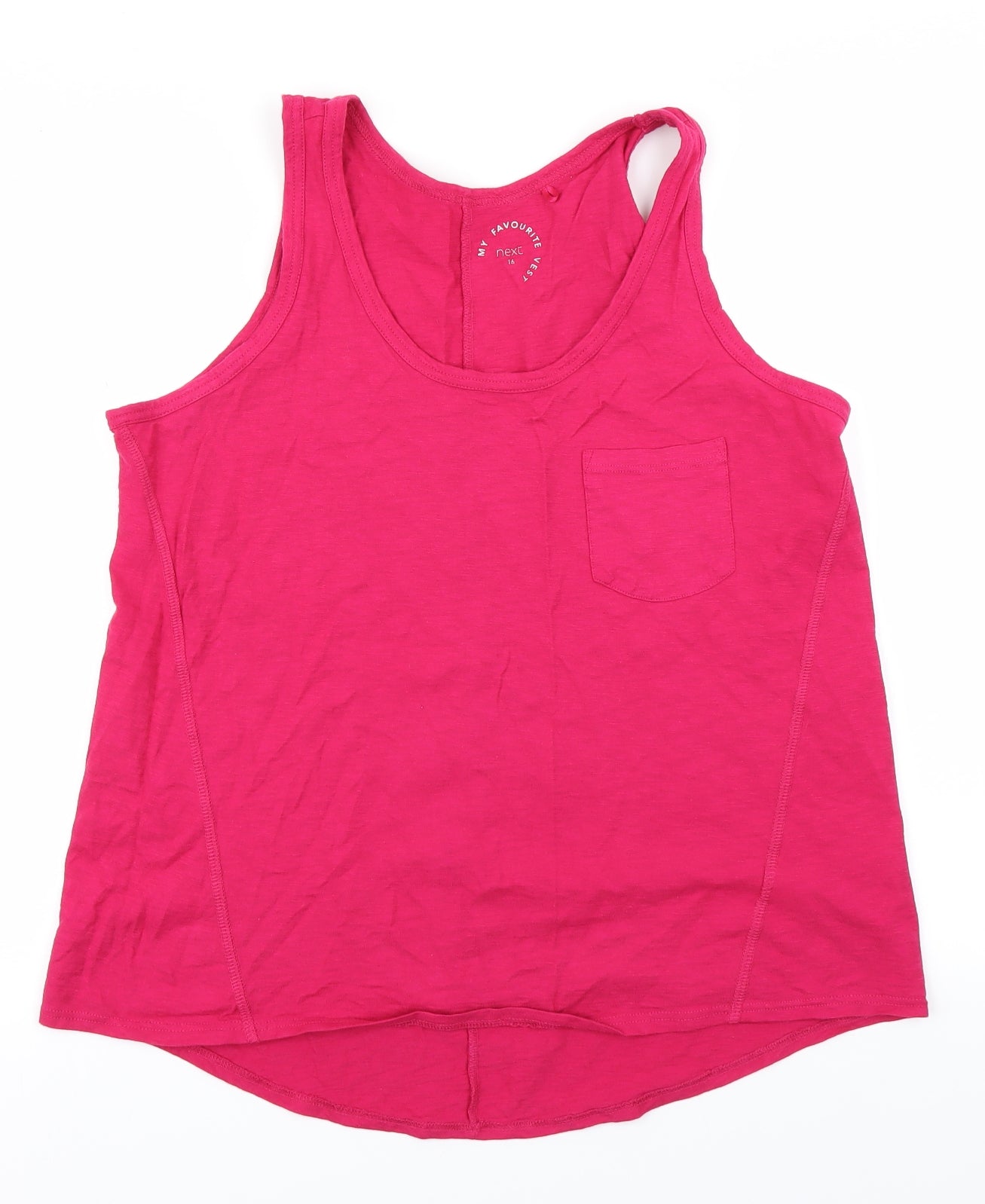 NEXT Womens Pink   Basic Tank Size 16