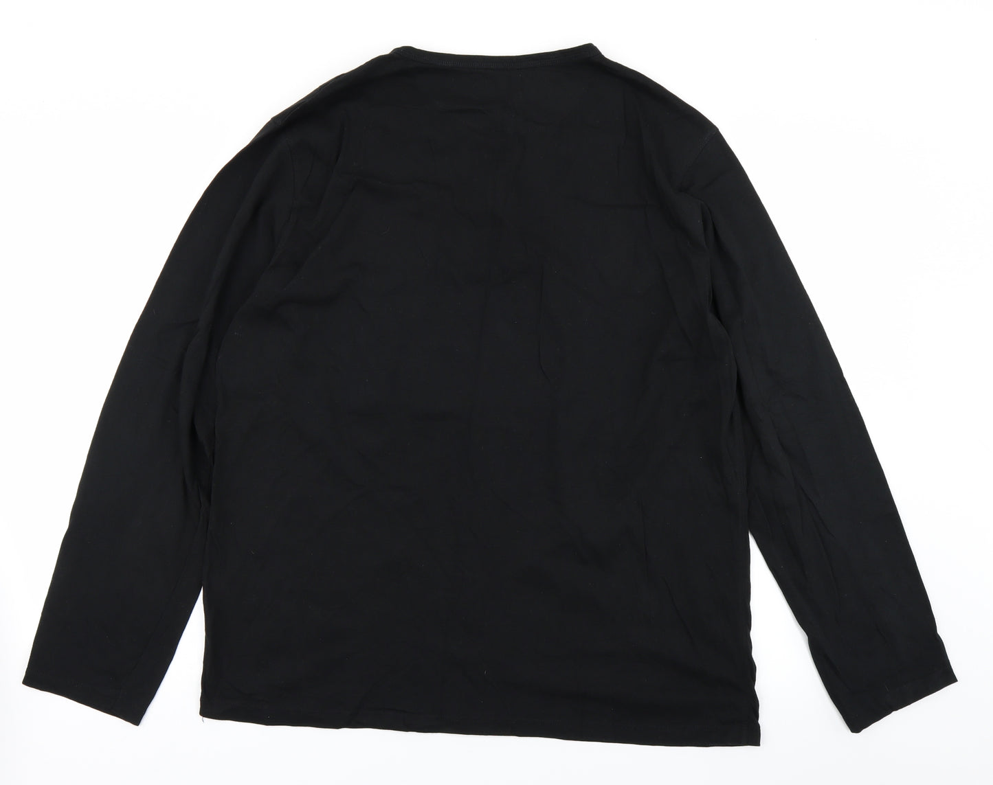 NEXT Mens Black    T-Shirt Size XL
