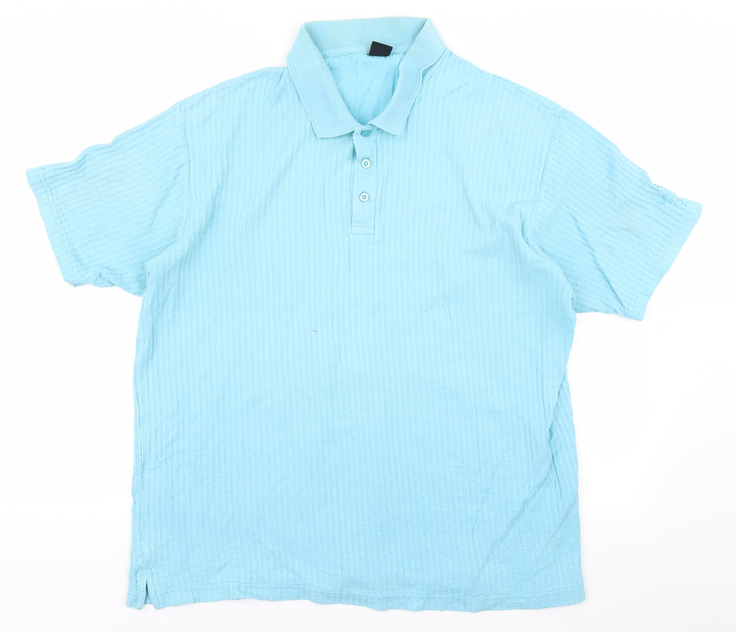 Cotton Traders Mens Blue    Polo Size XL