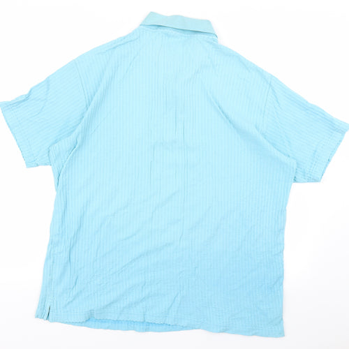Cotton Traders Mens Blue    Polo Size XL