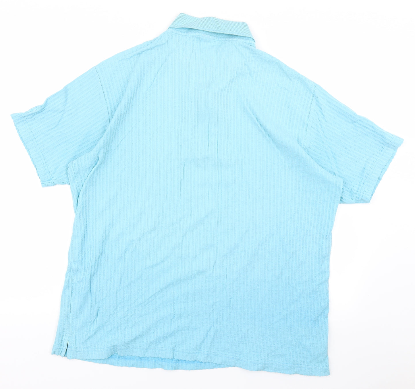 Cotton Traders Mens Blue    Polo Size XL