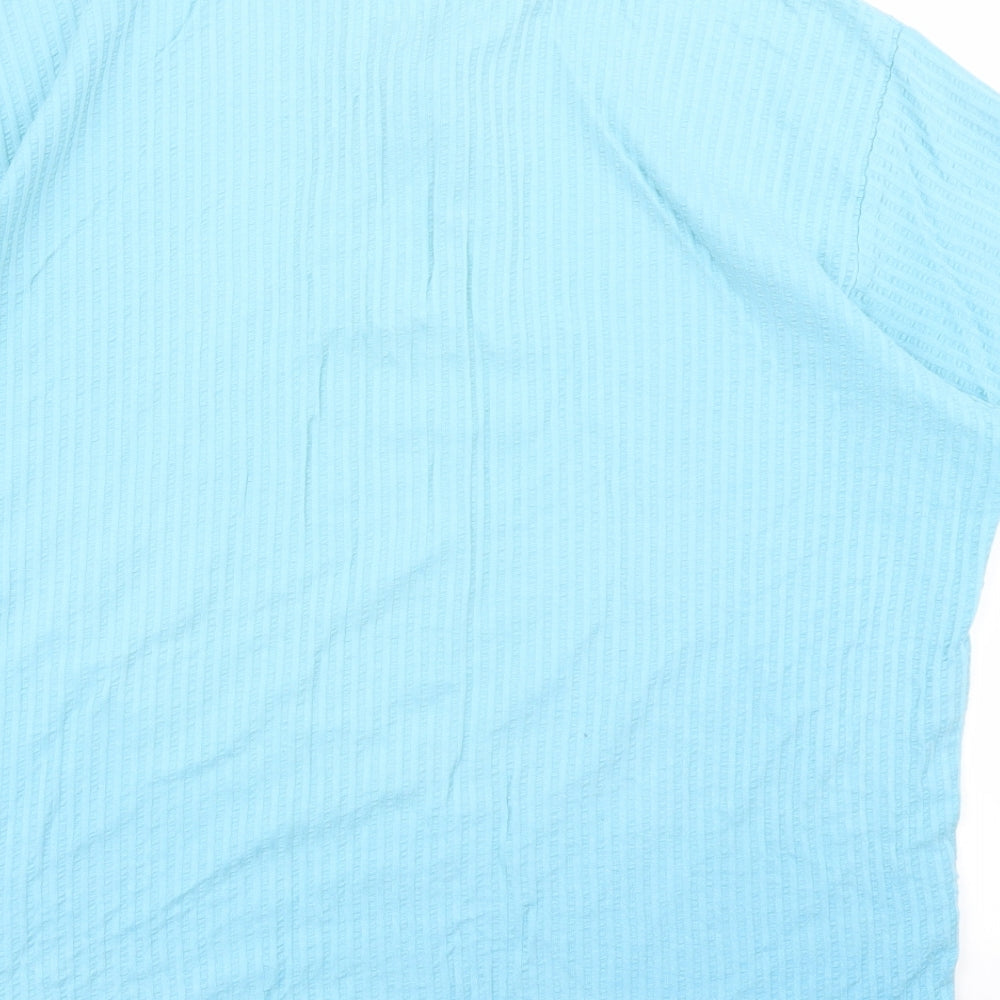 Cotton Traders Mens Blue    Polo Size XL