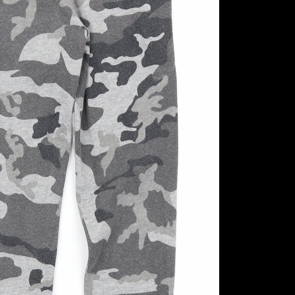 Primark Boys Grey Camouflage  Jogger Trousers Size 5-6 Years