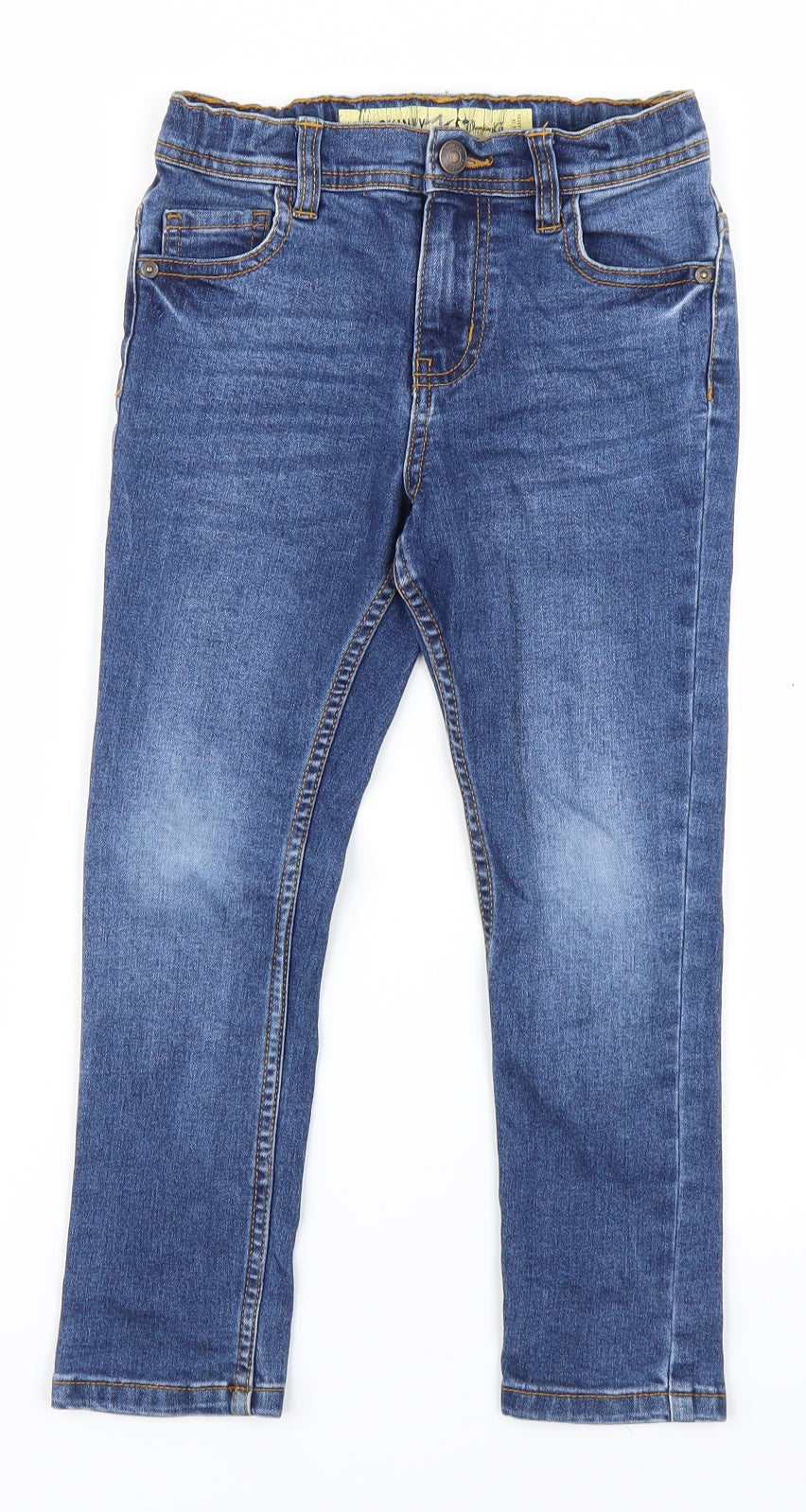 Denim Co Boys Blue  Denim Skinny Jeans Size 6-7 Years