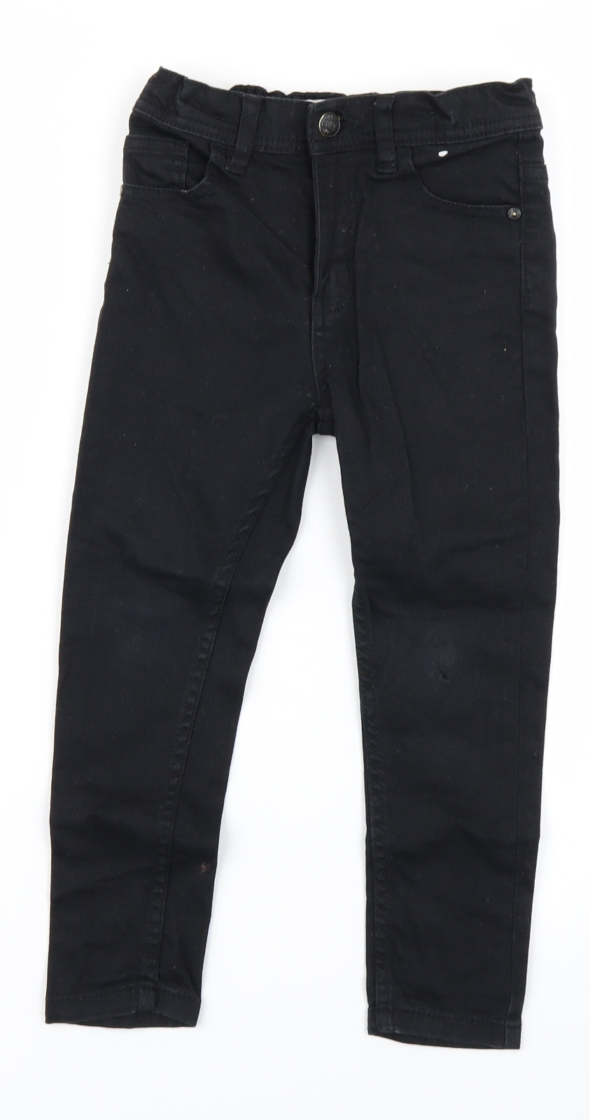 Denim co Boys Black  Denim Skinny Jeans Size 5-6 Years