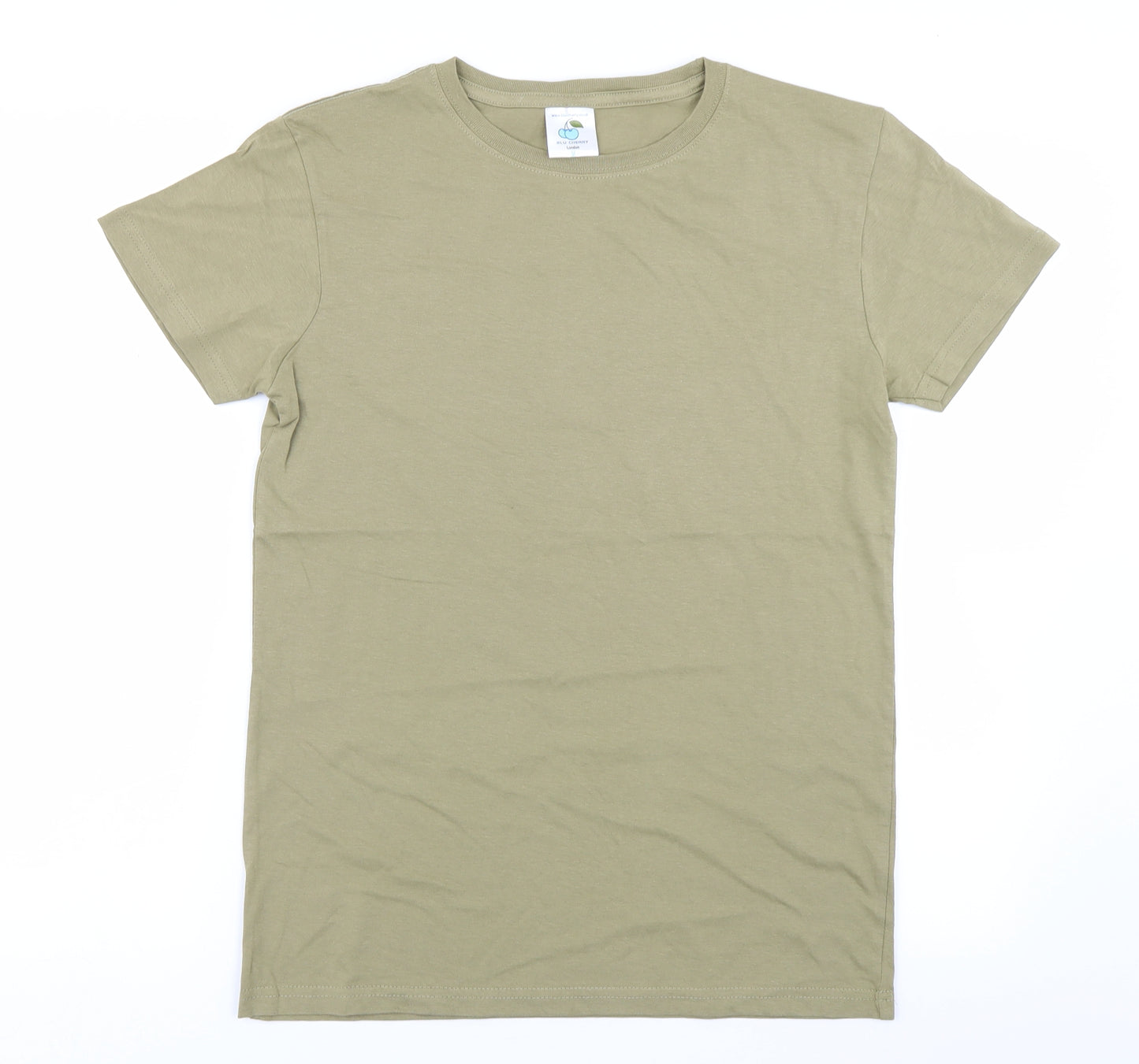 Blu Cherry Mens Green    T-Shirt Size M