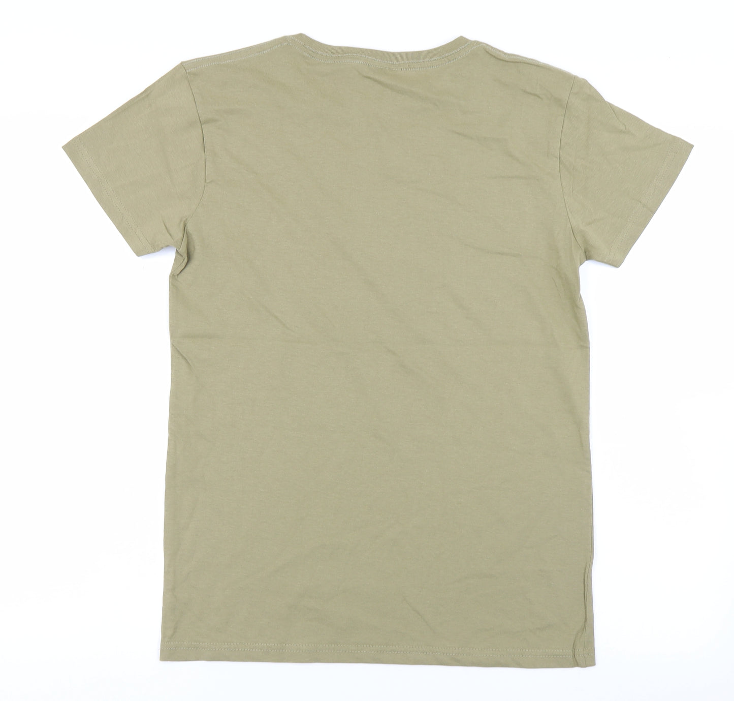 Blu Cherry Mens Green    T-Shirt Size M